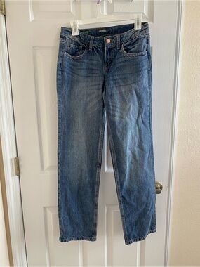 Wild Fable Mid-Rise Blue Straight-Leg Jeans